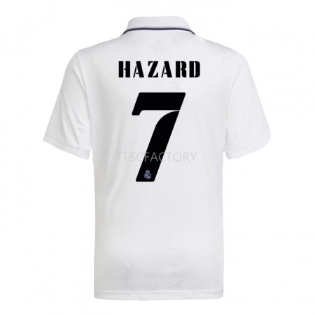 Billiga Fotbollströjor Real Madrid Hazard 7 Hemma tröja 2022/23 Kortärmad
